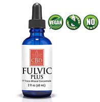 All Natural Fulvic Plus 77 Trace Mineral Concentrate 2 oz