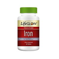 LifeGLOW Iron, Dietary Supplement, 60 Tablets