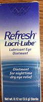 REFRESH LACRI-LUBE Lubricant Eye Ointment 3.50 g (Pack of 2)