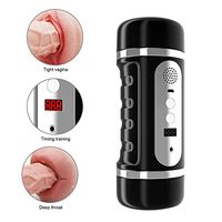 WJCRYPDH New Automatic Piston Cup Sucking, Intelligent Handfree Oral Sucker Deep Throat,Lifelike Male Gift, 360° Rotating Electronic Massage,Sucking Intelligent Handfree Male,Best Gift