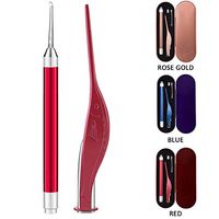 Dream-Zone Led Flashlight Earpick Cleaning Tools - Ear Luminous Spoon Ear Wax Picking Tool Visible Fish Shape Light Tweezers Set