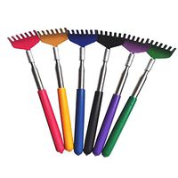 EDTara Novelty Pen Shape Extendable Back Scratcher Handy Portable Health Care Multi-Functional Massager Random Color