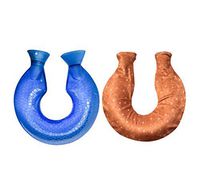 Neck Hot Water Bottle with Removable Plush Cloth,A1(Cover May Random)