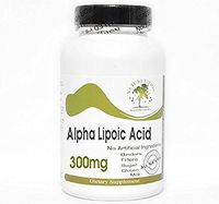 Alpha Lipoic Acid 300mg ~ 90 Capsules - No Additives ~ Naturetition Supplements