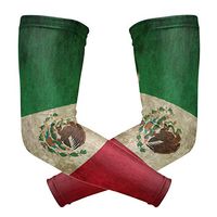 Mexico Flag 1 Pair UV Protection Cooling Long Sports Arm Sleeve