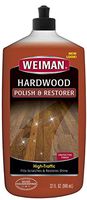 Weiman Wood Floor Polish and Restorer - 32 Ounce - High-Traffic Hardwood Floor, Natural Shine, Removes Scratches, Leaves Protective Layer