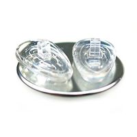 ASKANA 5 Pairs of 15 mm Tear Drop Screw In Nose Pads