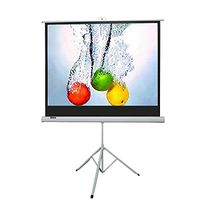 Maxstar Screens 50"x50" Tripod Portable Projection Screen, 1:1 Aspect Ratio (Matt White)