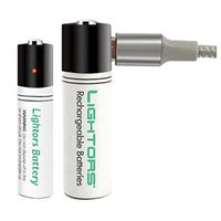 Rechargeable Battery Without Charger / AAA Size (2Piece) / 2016 Korea Eco-Friendly Products / Rechargeable With USB Micro 5 Pin Charger