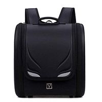 F&W WF Schoolbags - Schoolbags for Boys and Girls Backpacks 8-12 Years Old 1-3-6 Grade Waterproof (Color : Black)