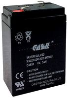 Casil 6V 5AH Amp AGM SLA Rechargeable Battery Replaces 4ah 4.5ah