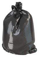Trash Bag, Black, 40inWx46inL, PK125