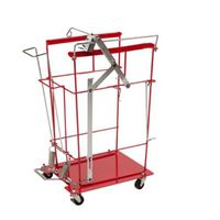 Covidien 8991FP SharpSafety Foot Pedal Cart for Hinged Lid Container, 12 and 18 gal