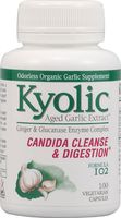 Kyolic Aged Garlic Extract? Candida Cleanse and Digestion Formula 102 -- 100 Vegetarian Capsules - 2pc