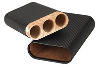Black Label 3 Cigar Case - Carbon Fiber