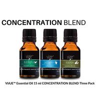 VIAJE™ Essential Oil 15 ml Concentration Blend Three Pack