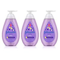 Johnson's Tear-Free Bedtime Baby Bath with Soothing NaturalCalm Aromas, 13.6 fl. Oz (Pack of 3)