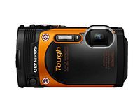 Olympus TG-860 Tough Waterproof Digital Camera with 3-Inch LCD (Orange)