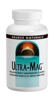 Source Naturals Ultra-Mag High-Efficiency Magnesium Complex - Maintains Muscle & Nerve Function - 60 Tablets