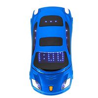 Student Flip Phone for Ferrari Car-Shape Phone Flip Keypad Car Model Mobile Phone GSM Cell Phone 100-240V, Support SMS, MP3, Camera, Video Playback, Recording, Radio, Bluetooth, Calculator(Blue)