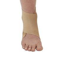 Ames Walker AW Figure 8 Elastic Ankle Support Beige XXL Figure 8 Design That Conforms to The Anatomy of The Ankle Joint Support for weakened Ankles Improve Circulation to Promote Healing