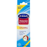 Dr. Scholl's Moleskin Plus Padding Roll 1 Each (Pack of 5)