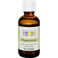 Aura Cacia, Oil Essential Peppermint, 2 Fl Oz