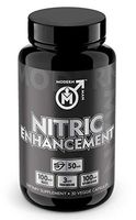 Nitric Oxide Enhancement by Modern Man – Pump Enhancing Alpha Male Booster for Men - Yohimbine HCL, Maca Root | Increase Strength, Size & Stamina | Muscle Gain Supplement - 30 Pills