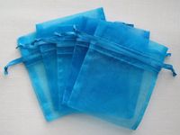 MyCraftSupplies Premium Quality Organza Bags 6x9 Inch 30-Pack for Favors, Gifts, Jewelry (Turquoise)