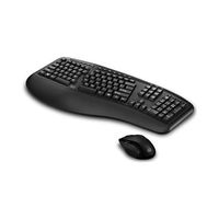 Adesso WKB-1500GB 2.4GHz Wireless Ergo Keyboard and Laser Mouse Combo - NEW - Retail - WKB-1500GB