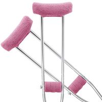TOMMHANES AMISGUOER Crutch Pads Underarm Crutches Pads Crutch Hand Grip Covers Crutch Pads Washable OneSize (2 Armpit, 2 Hand Cushion) (CP13C)