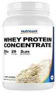 Nutricost Whey Protein Concentrate (Unflavored) 2LBS - Gluten Free & Non-GMO