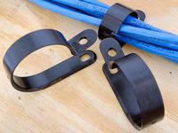 Cable Clamp - 100 pack (1 1/4 inch, Black)