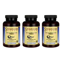 Swanson Q-Gel 30 Milligrams 120 Sgels (3 Pack)