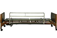 Invacare Chrome Plated Full Length Bed Rail for Invacare Homecare Beds, Sold as Pair, 6629