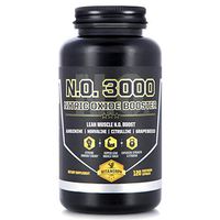 Vitamorph Labs N.O. 3000 Nitric Oxide Booster for Lean Muscle Mass and Pumps L-Norvaline, Grapeseed, L-Citrulline Malate, L-Arginine, B-Vitamins, 120 Vegetarian Capsules