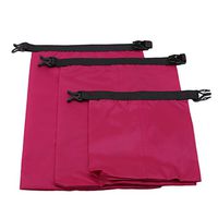 Meolin 3Pcs/set Waterproof Dry Bag Storage Pouch for Camping Boating,Nylon,2019.5cm
