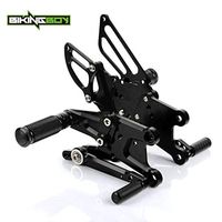 Frames & Fittings Huscus Rearsets Foot Pegs Rests Rear Sets CBR1000RR Fireblade 04 05 06 07 08 09 10 11 12 13 14 15 16 CBR 1000 RR ABS 09-2016 - (CN, Color: 1000RR ABS 09-16 Bla)