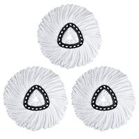 theoneshop66 Triangle Mop Head Refill for O-Cedar EasyWring Microfiber Spin Mop Head 3 PCS