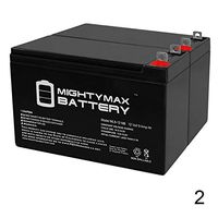 12 Volt 9 AH SLA Battery NB Terminal - 2 Pack - Mighty Max Battery Brand Product