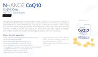 NHance CoQ10 Food Supplement 30 Softgel Capsules by NWorld