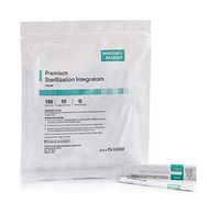 AMZ Steam Sterilization Strips. Pack of 1000 Disposable Chemical Integrator Strip Steam 4 Inch. Large, Easy-to-Read Indicator pad. Latex-Free, Single use. Class 5