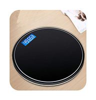 Round Bathroom USB Smart Weighing Scale Body Weight Measure Digital Mi Floor Scales Bascula Digital Peso Corporal Black Pink,Black