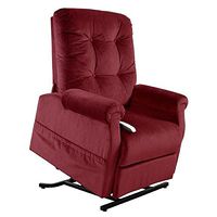 Bass 3-position Reclining Lift Chair (Wine) by Windermere