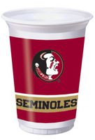 Creative Converting Florida State Seminoles Printed 20 Oz. Plastic Cups (8 Count)