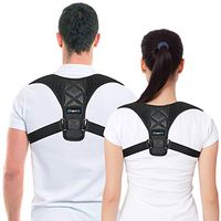 Posture Corrector & Back Support Brace for Women and Men by BRANFIT, Figure 8 Clavicle Support Brace is Ideal for Shoulder Support, Upper Back & Neck Pain Relief