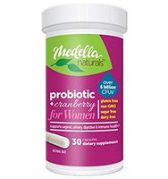 Probiotic Supplement for Women by Medella Naturals, 30 Tablets-6 Billion CFU, Probiotic Feminine Supplement w/Prebiotic Fiber Restores Bacteria Balance -Supports Vaginal, Digestive & Immune Health