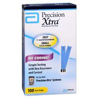 PRECISION XTRA TEST STRIPS 100