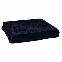PCP Wheelchair Cushion Memory Foam, Removable Cover, Navy, 16x18 Inch