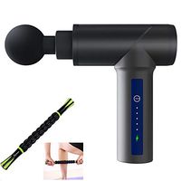 Sportneer Percussion Massage Gun Bundle with Muscle Roller Stick